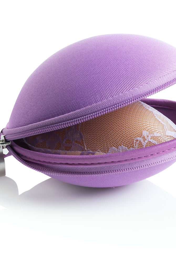 Bra Storage Case | Travel Bag Lilac - InvisiBra
