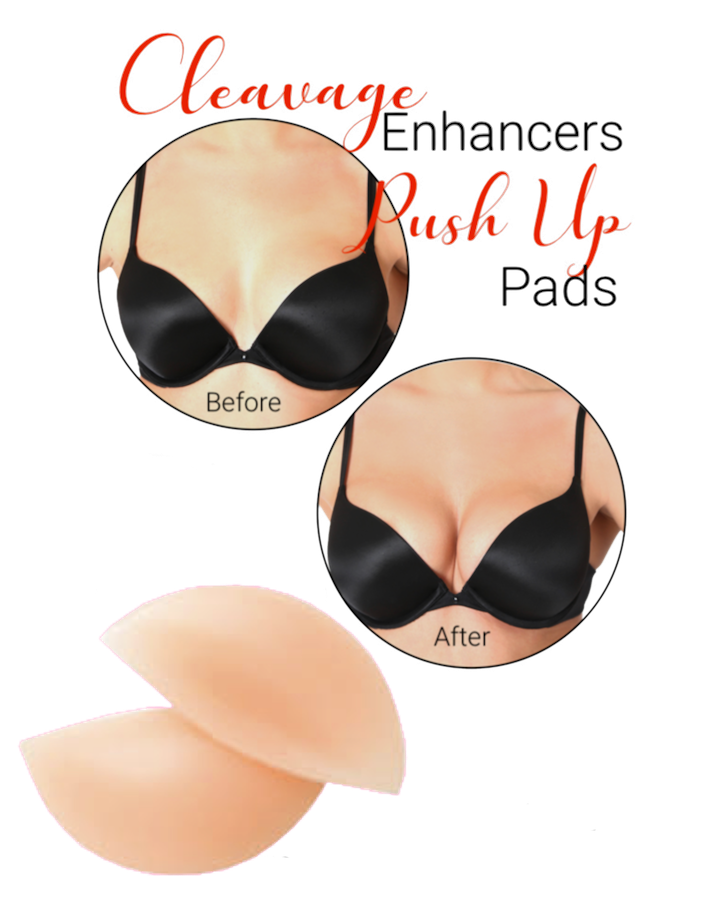 Admire Me Women's Inserts Silicone Breast Enhancers Push Up Bra
