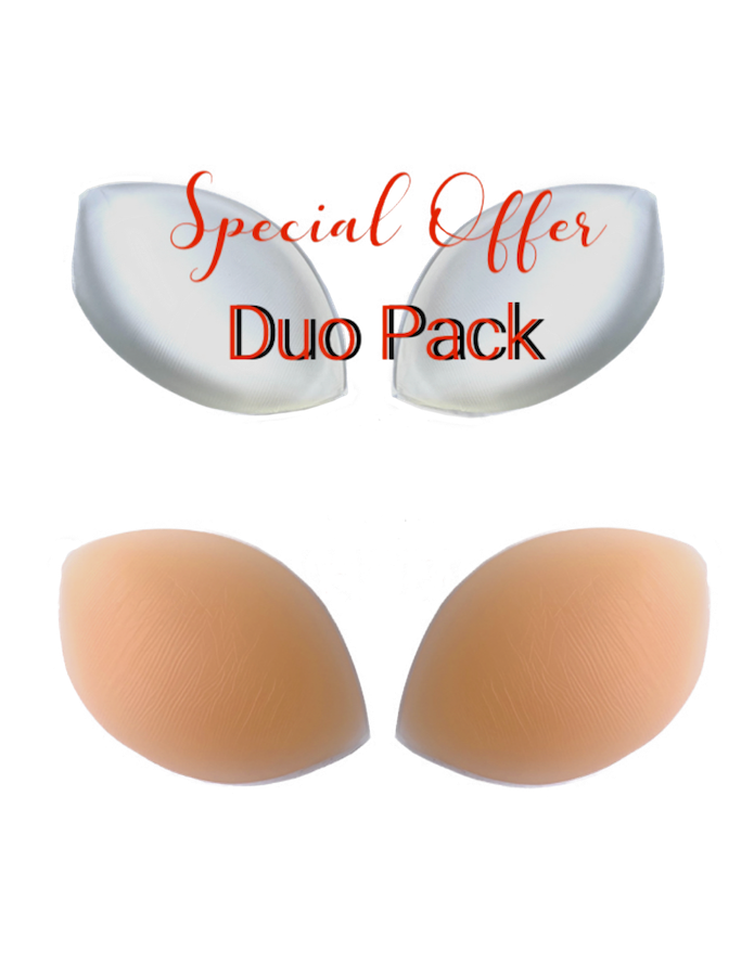 Breast Enhancer Bra Inserts Special Offer Duo Pack - InvisiBra